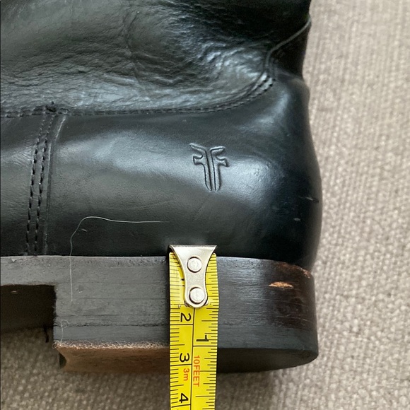 Frye Melissa Logo Tall Boots Size 9 - Picture 14 of 14